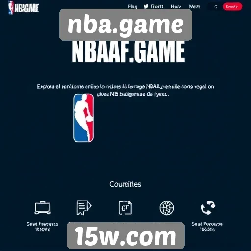 Análise das funcionalidades do site nba.game
